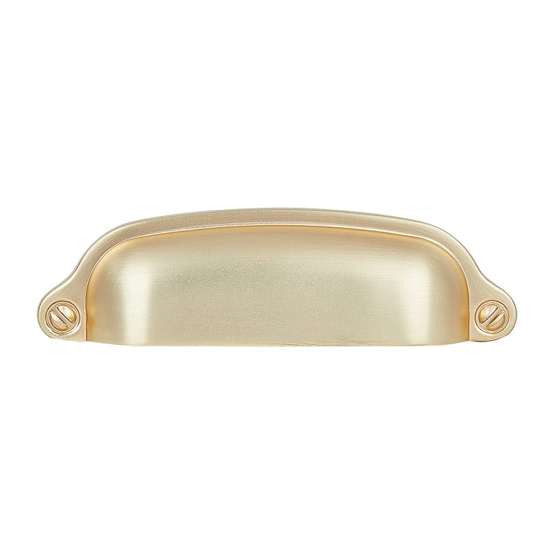 HARPOON Cup Handle Pulls Kitchen Drawer Cabinet Hardware European Style 3 Inch 10 Pack Brushed Gold - Image 5
